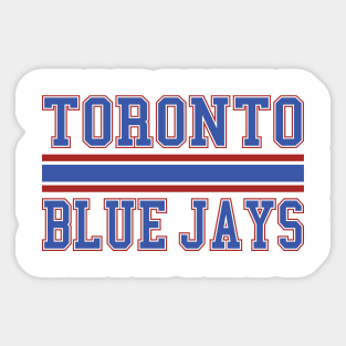Toronto Blue Jays Baseball Sticker